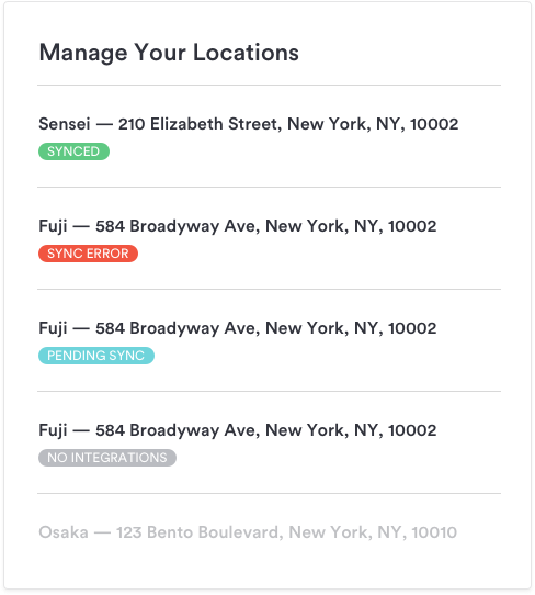 Guided LocalSync messaging